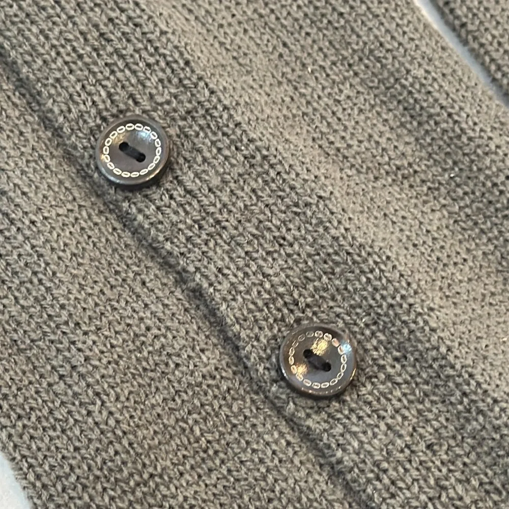 Women's Leg warmers Gray Cream Buttons Lace NWOT slouchy knit boots - Picture 4 of 9